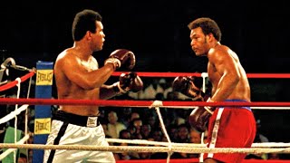 George Foreman vs Muhammad Ali  quotThe Rumble in the Junglequot Highlights [upl. by Amme50]