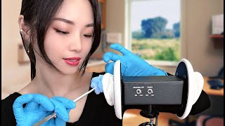 ASMR School Nurse Ear Check and Cleaning [upl. by Lletnwahs]