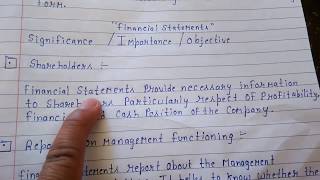 Importance of financial statements advantage of financial statement [upl. by Latnahs]