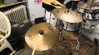 Zildjian ZXT 14quot Trashformer Cymbal Sound Test  Review [upl. by Pauiie]