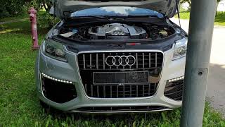 Audi Q7 V12 TDI Engine Sound [upl. by Novoj]