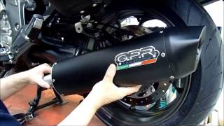 BMW K 1600 GT GTL ISTRUZIONI SCARICO GPR EXHAUST SYSTEM FITTING INSTRUCTIONS [upl. by Nnylf]