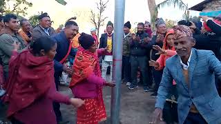 rajware bajatal ma purano naach pyuthan [upl. by Reffotsirk]