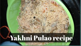 Yakhni Pulao recipe cookingvideo food indianrecipe [upl. by Aenat]