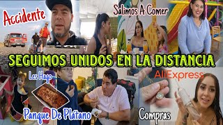 🇺🇲💖🇲🇽SEGUIMOS UNIDOS EN LA DISTANCIAROLANDO TIENE UN ACCIDENTE⛔️🙏🏻SALIMOS A COMER🎉RECETA🍞 [upl. by Peri362]