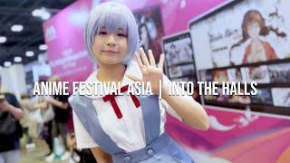 Anime Festival Asia 2023  INTO THE HALLS [upl. by Scrogan]