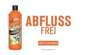 Verstopfter Abfluss Freier Abfluss im Waschbecken  Drano® [upl. by Weyermann]