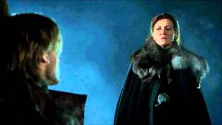 Game of Thrones  Catelyn Stark amp Jaime Lannister Conversation [upl. by Otrebor]