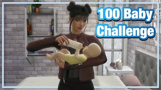 THE SIMS 4 100 BABY CHALLENGE 🍼  MAKOA BABIES 6 [upl. by Ahseital]