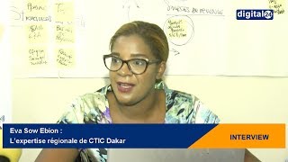 Eva Sow Ebion  lexpertise régionale de CTIC Dakar [upl. by Sibby]