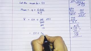 Class10th Maths Ex141Q5 Statistics  Assumed Method  cbse maths deepikamam easymethod [upl. by Raddy]