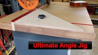 Building Radial Arm Saw Angle Jigs [upl. by Fryd]