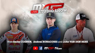 Studio Show  MXGP of Portugal MXGP Motocross [upl. by Nueovas]