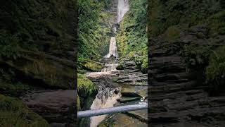 Pistyll Rhaeadr nationalparks Waterfall [upl. by Kcirad]