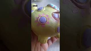 DIY Mitti Clay Gullakpastelacryliccolourcoin Bankyoutubeshortsviralviewsdiyshorts [upl. by Radloff]