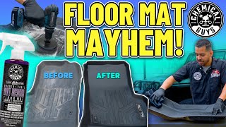 Faded Rubber Floor Mats Get Restored To Brand New In Minutes [upl. by Rasaec785]