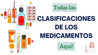 Clasificación de los MEDICAMENTOS💊  seguridadysalud [upl. by Retxed41]