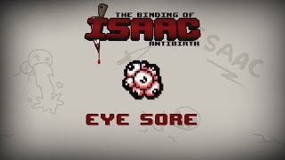 Binding of Isaac Antibirth Item guide  Eye Sore [upl. by Chappelka757]