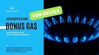 Video guida alla compilazione dellautocertificazione Bonus Gas con delega [upl. by Lered]