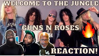 Hip Hop Fans react to Guns N Roses Welcome To The Jungle REACTION [upl. by Den]