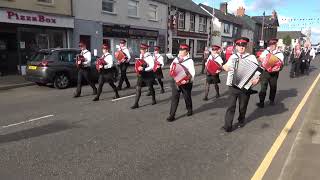 Knockloughrim Accordion Band  Kilrea ABOD Evening Parade 2024 4 [upl. by Quennie]