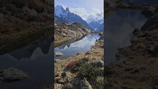 Rando au Lac de la Flégère hiking montblanc chamonix shorts [upl. by Buchalter]