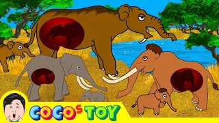 How different were Cenozoic animals from todayㅣAnimals name Cenozoic animalsㅣCoCosToy [upl. by Eiwoh]