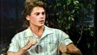 Rob Lowe on Melissa Gilbert with Joan Rivers [upl. by Debbee]