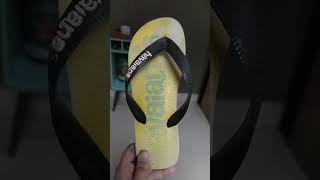 Chinelo Havaianas Preto E Amarelo E Verde [upl. by Armillas]