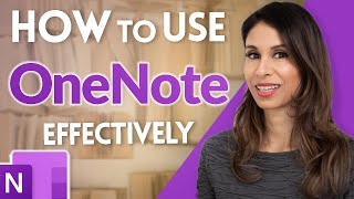 HOW TO OneNote for Digital Planning  FREE Planner [upl. by Adlaremse]