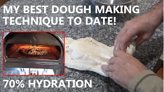 My Best Pizza or Bread Dough Making Technique to Date [upl. by Averyl606]