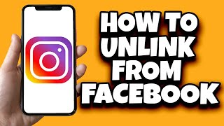 How To Unlink Instagram Account From Facebook Simple [upl. by Areyk562]