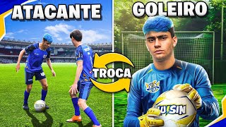 VIREI GOLEIRO troca de posições⚡️ [upl. by Aynat859]