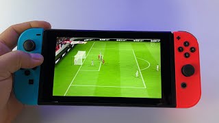 FC 25  Nintendo Switch handheld gameplay [upl. by Hsirt]