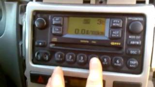 Toyota USBSD MP3 Auxin audio adapter  DSouns USB interfaces [upl. by Rehposirhc]