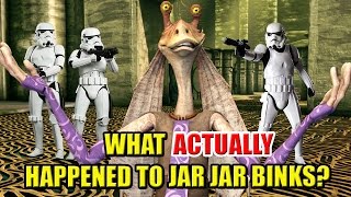 What ACTUALLY Happened to Jar Jar Binks After Revenge of the Sith  DaFAQs [upl. by Elwee]