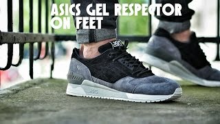 Asics Gel Respector On Feet Video [upl. by Adnaw857]