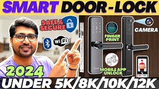 Best Smart Locks For Home 2024🔥Best Smart Door Lock In India🔥Best Digital Door Under 10000 [upl. by Ahsimaj138]