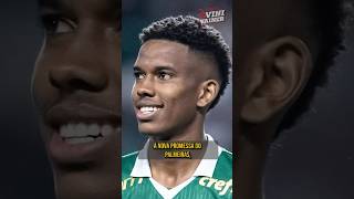 ESTEVÃO ENCANTA A IMPRENSA ESPANHOLA PELO PALMEIRAS shorts [upl. by Mallory]