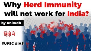 How HERD IMMUNITY works Why Herd Immunity will not work for India Current Affairs 2020 UPSC2020 [upl. by Ymerej]