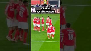 BenficaPorto Kerem Aktürkoğlu taşıdı Di Maria attı keremaktürkoğlu dimaria benfica [upl. by Elletnahs]