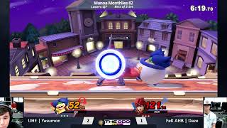 MM82 Singles SSBU  LQF  YasuMon vs Daze [upl. by Sadonia]