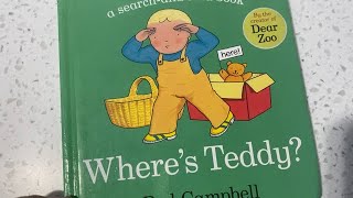 Where’s Teddy  Kids Story Read Aloud [upl. by Nanis]