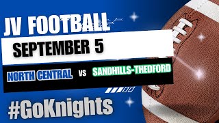 JV Football North Central vs Sandhills  Thedford 2023 [upl. by Arraik]