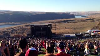 The Gorge Amphitheater  Cresting the Hill [upl. by Mintz]