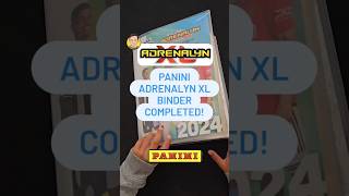 Adrenalyn XL Binder Complete adrenalynxl2024 football panini tradingcards opening adrenalynxl [upl. by Nikal]