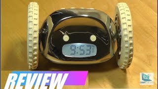 REVIEW Clocky  Runaway Alarm Clock on Wheels Original [upl. by Loresz]