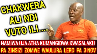 APAPA NDE BASI NAMIWA UJA ATHA KUMANGIDWA KWASALAKU TAMUMVENI ZINSIZI ZOMWE WAULURA LERO PA 3 NOV [upl. by Leonora]