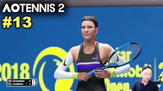 Azarenka vs Ostapenko  AO TENNIS 2 Simulation Gameplay 13 wCommentary [upl. by Gruber]