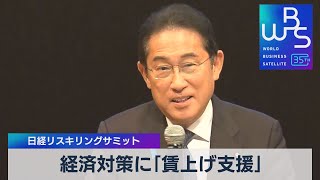 経済対策に「賃上げ支援」 日経リスキリングサミット【WBS】（2023年9月1日） [upl. by Lanos842]